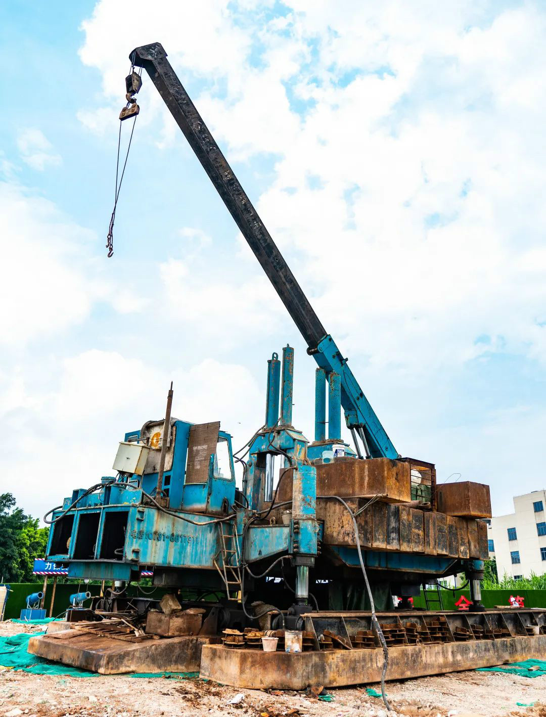 恒峰g22智能液压静力压桩机，，，，，，，，镌刻科技生长的时代烙印