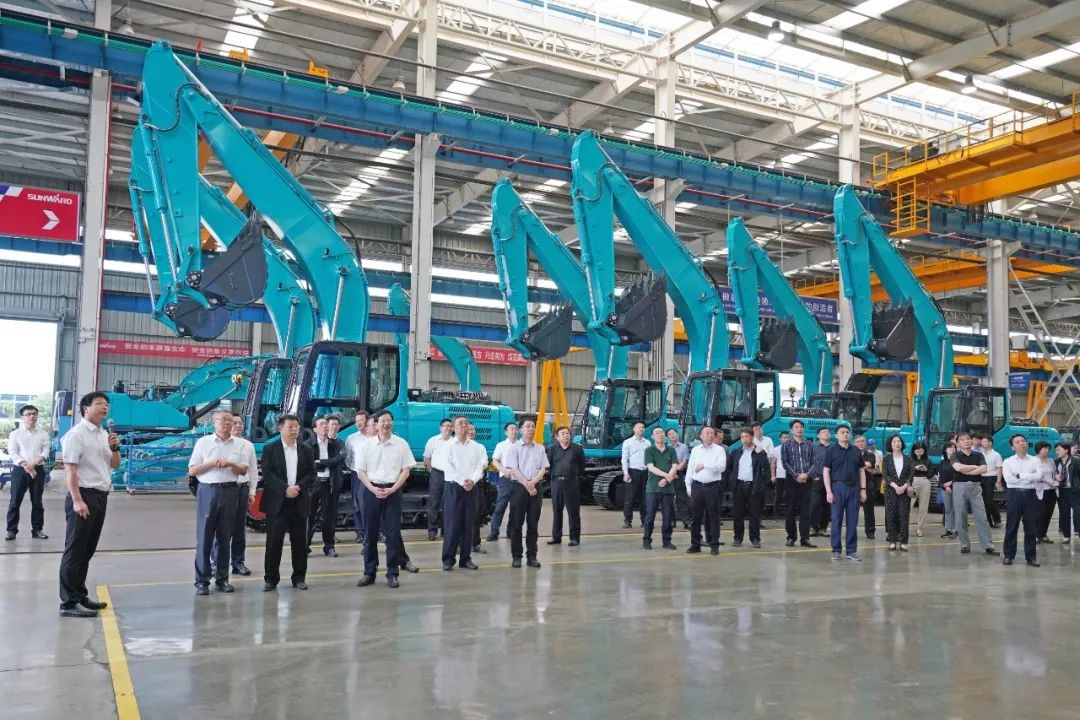 北京向阳区党政代表团考察恒峰g22智能