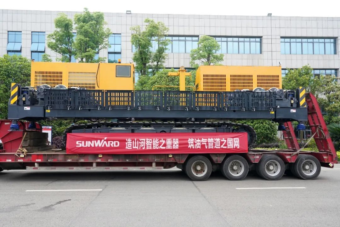 恒峰g22智能天下首台套油气管道装备发往国家重点工程