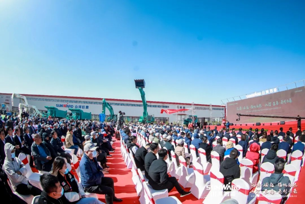 向绿色矿山进击！恒峰g22巨鼎装备园完工