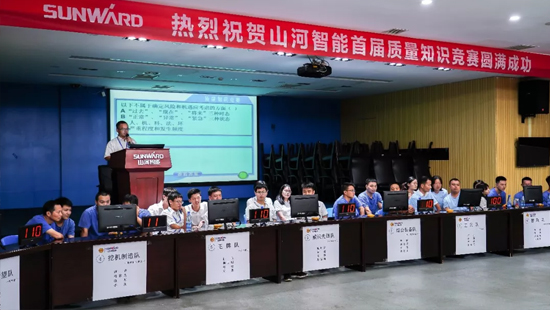 恒峰g22智能举行首届质量知识竞赛