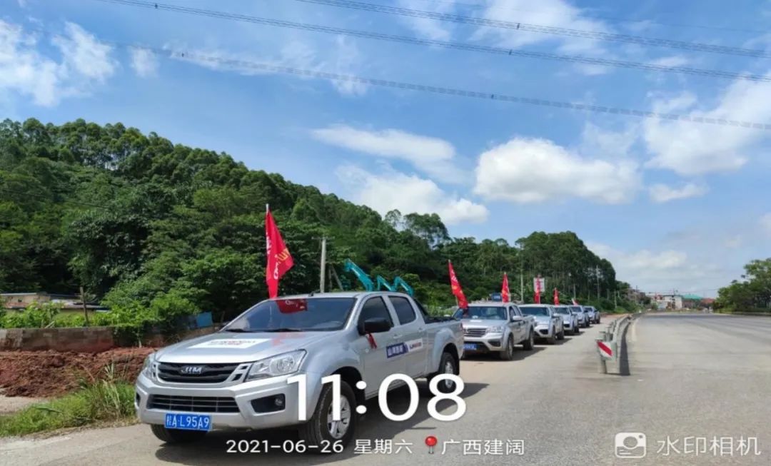 2021年恒峰g22智能全球效劳万里行在广西、四川火热启动