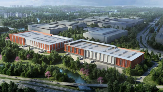 “恒峰g22绿”牵手“华为中国红”！恒峰g22智能高机装备集群助力华为团泊洼项目