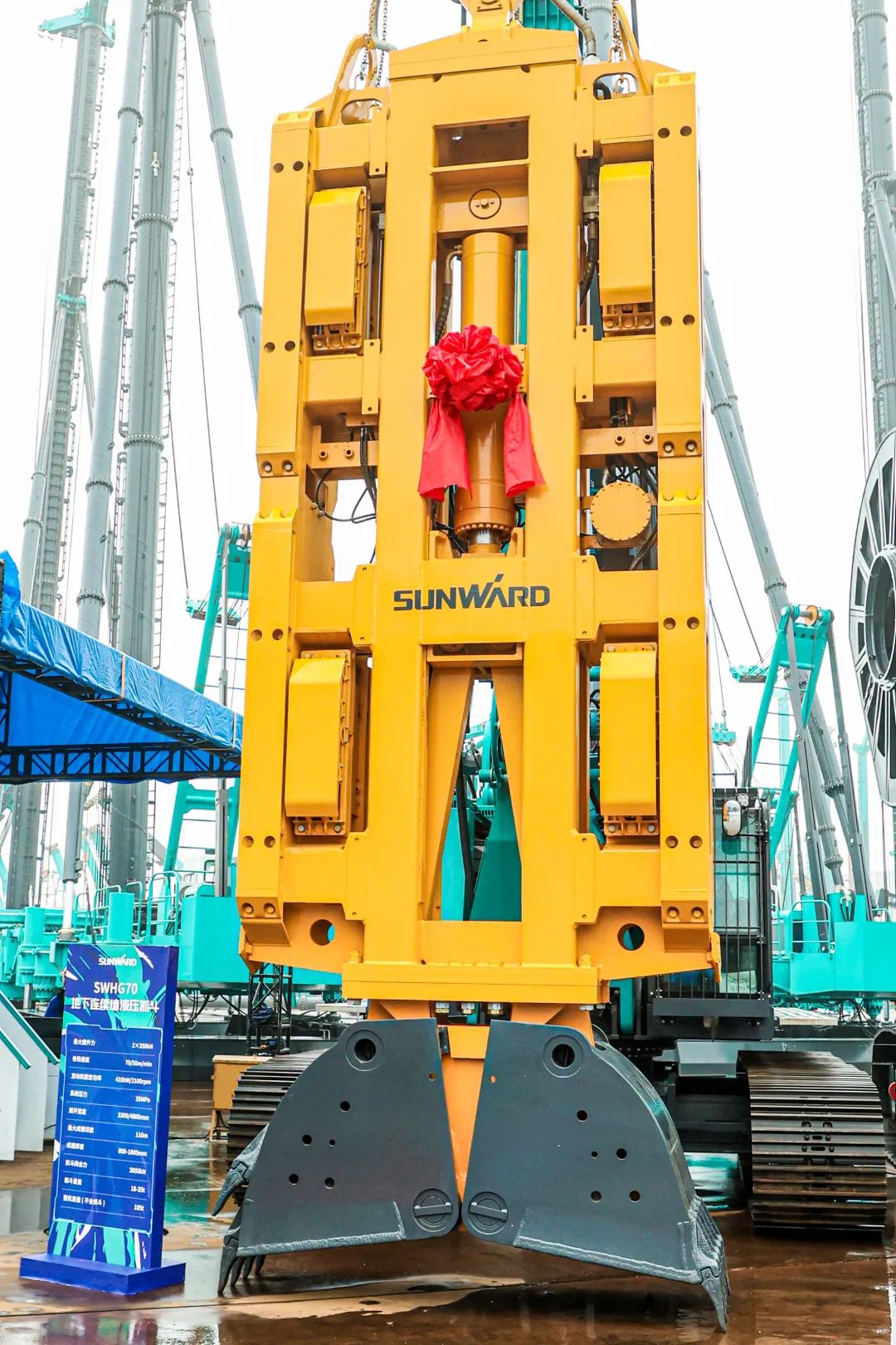 打造“明星产品”！恒峰g22智能地下一连墙液压抓斗乐成宣布