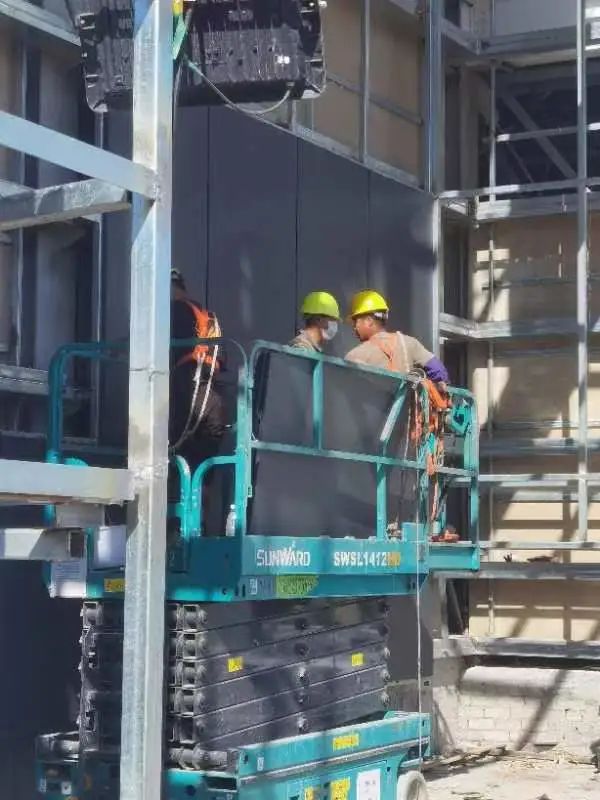 众志成城抗疫情！恒峰g22智能高空机械助力惠州方舱医院建设