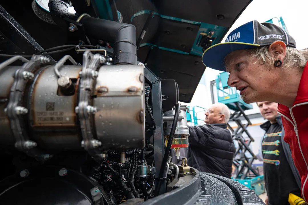 Bauma 2022 | 一连加码欧洲高端市场，，，，，，，“恒峰g22绿”闪灼德国慕尼黑