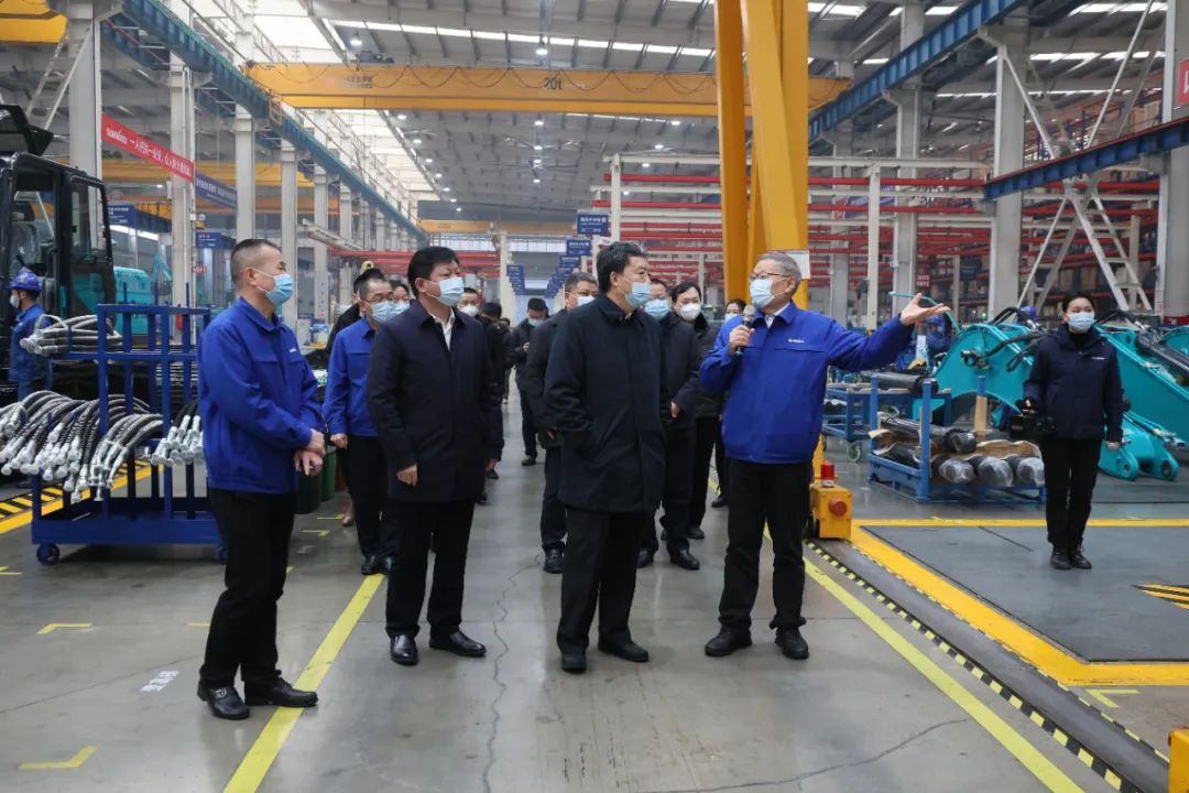 省政协主席毛万春调研恒峰g22智能