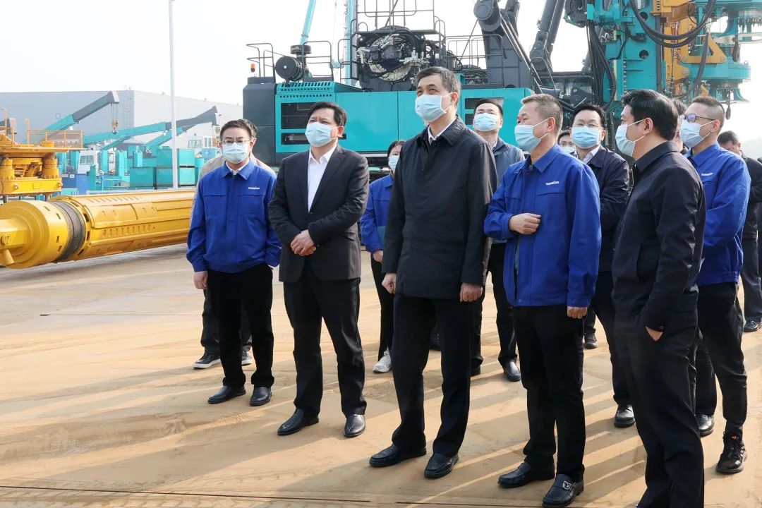 湖南省副省长周海兵调研恒峰g22智能