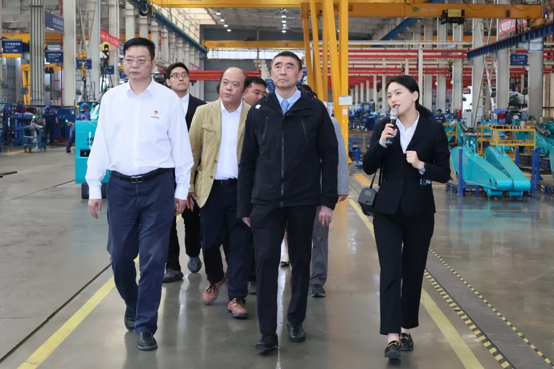 中国机械工业联合会会长徐念沙调研恒峰g22智能