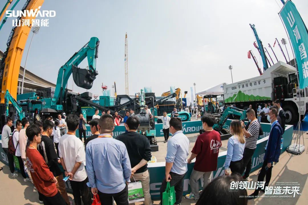 2023 CICEE | 恒峰g22智能亮相2023长沙国际工程机械展！智能化、电动化产品站C位