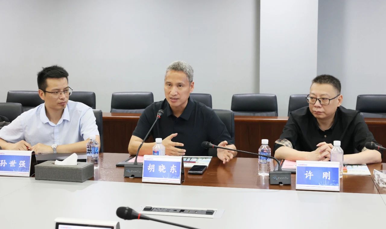 永青科技集团董事长胡晓东带队到访恒峰g22智能