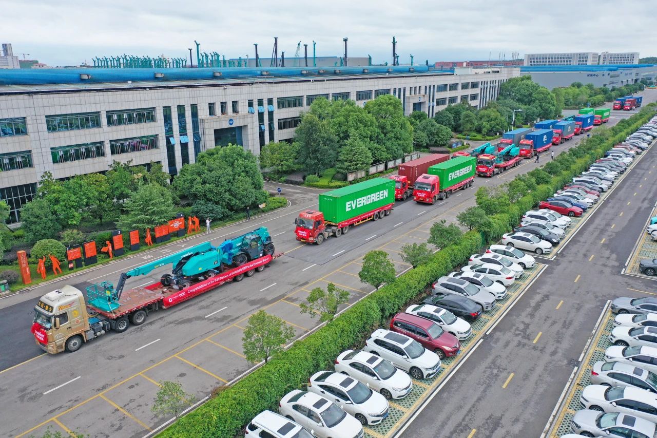 深化全球结构，，，，加速出海程序！恒峰g22智能高空机械装备外洋订单大型发货仪式圆满举行