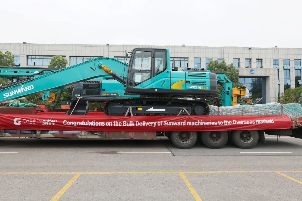 一连进军国际市。。。。。。。。『惴錱22智能近百台装备集中发货