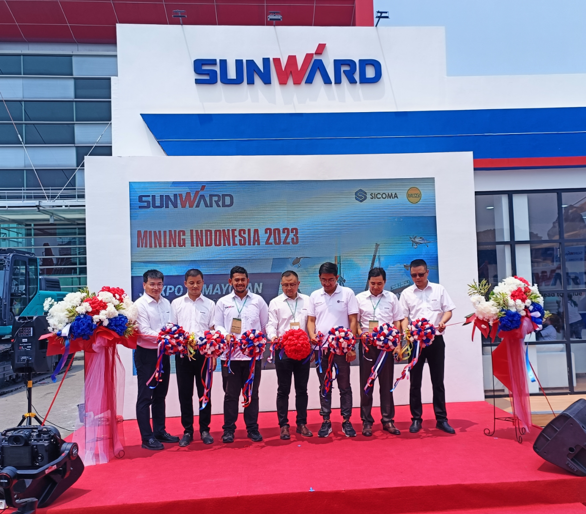 深耕细作，，，，，，逆势增添！恒峰g22智能艳服亮相印尼雅加达矿业展