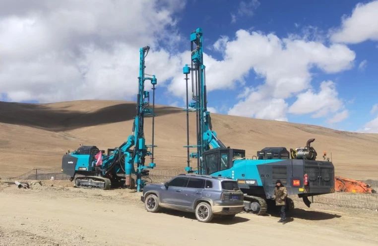 勇闯昆仑山！恒峰g22智能凿岩装备攻克海拔5600米!