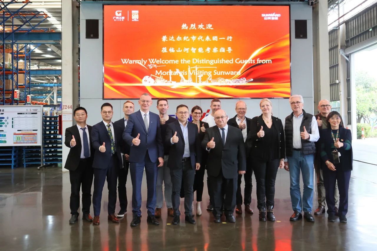 蒙达尔纪市代表团一行考察恒峰g22智能