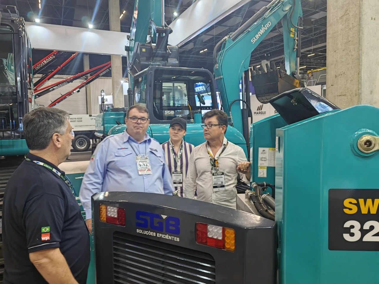 展出装备销售一空！恒峰g22智能亮相2024巴西矿业展览会！