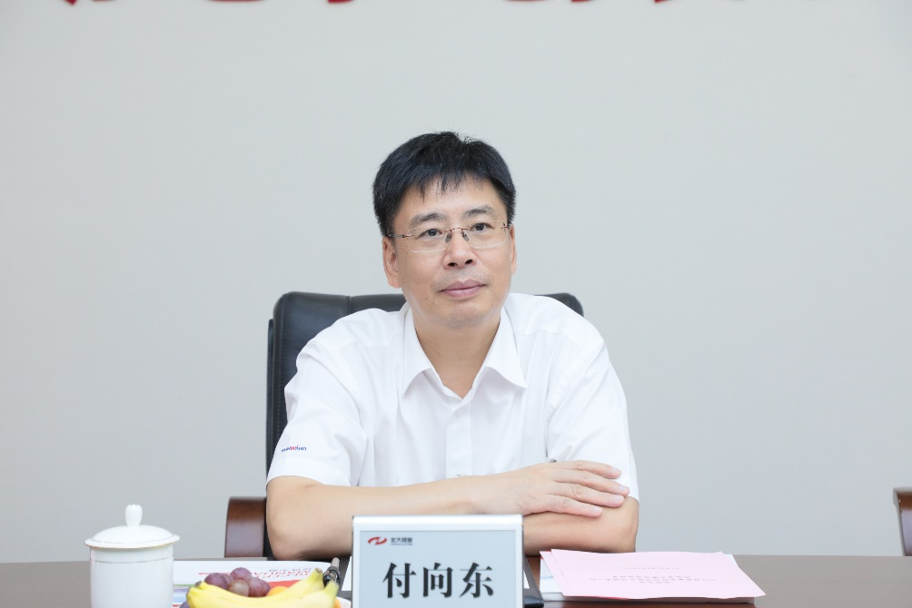 携手相助，，，，，，，同谋未来|恒峰g22智能董事长付向东一行造访弘大爆破集团