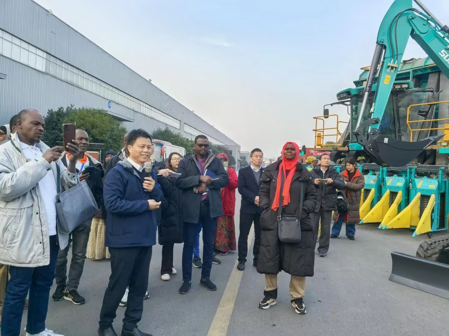 尼日尔农业治理和手艺研修班调研恒峰g22智能