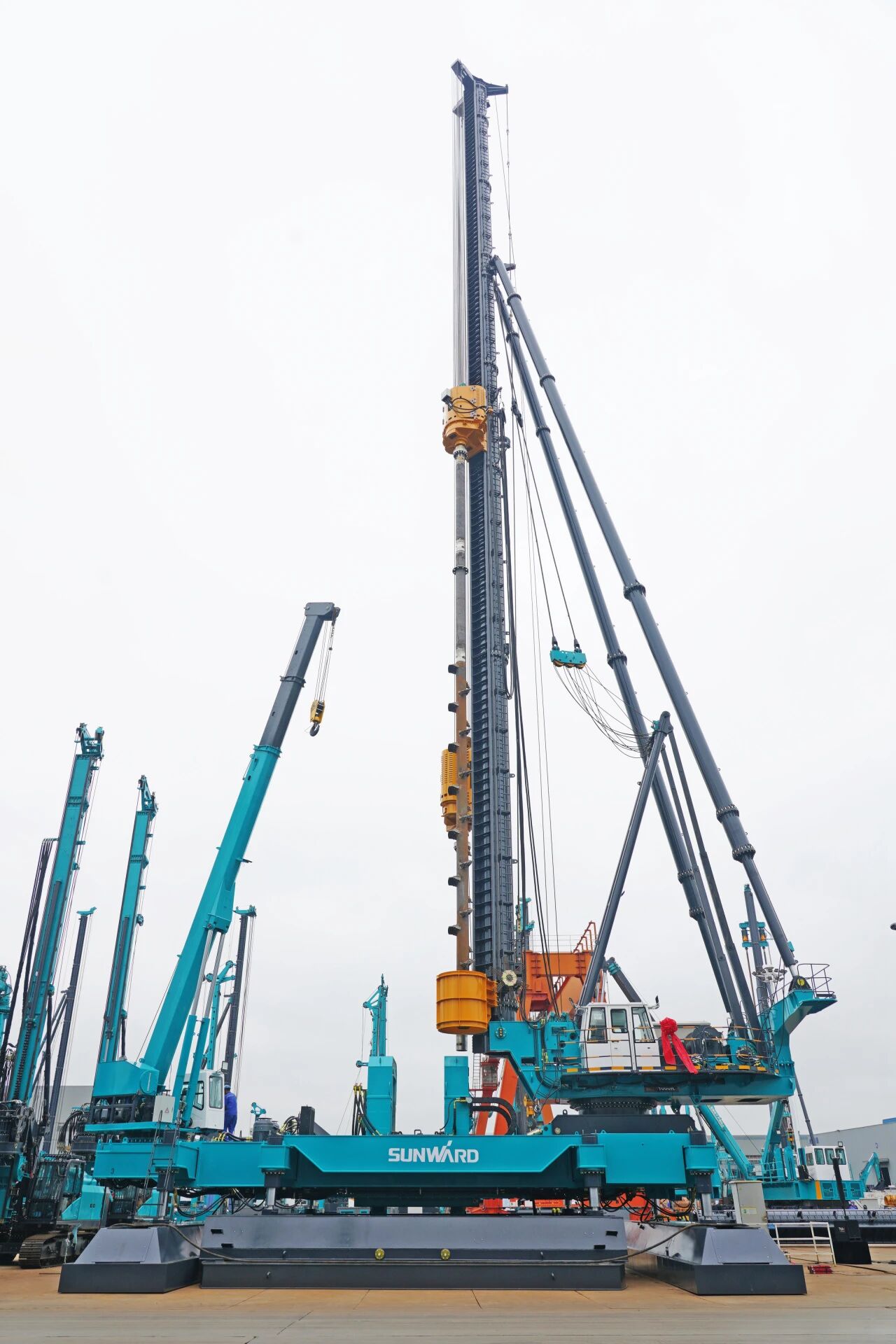 破局深基施工！恒峰g22智能搅拌中掘植桩一体机重磅交付