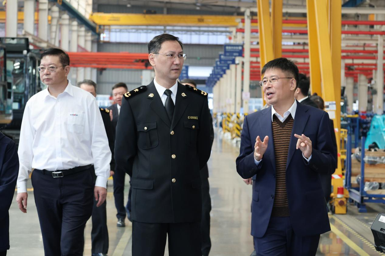 长沙海关关长、党委书记顾炯调研恒峰g22智能