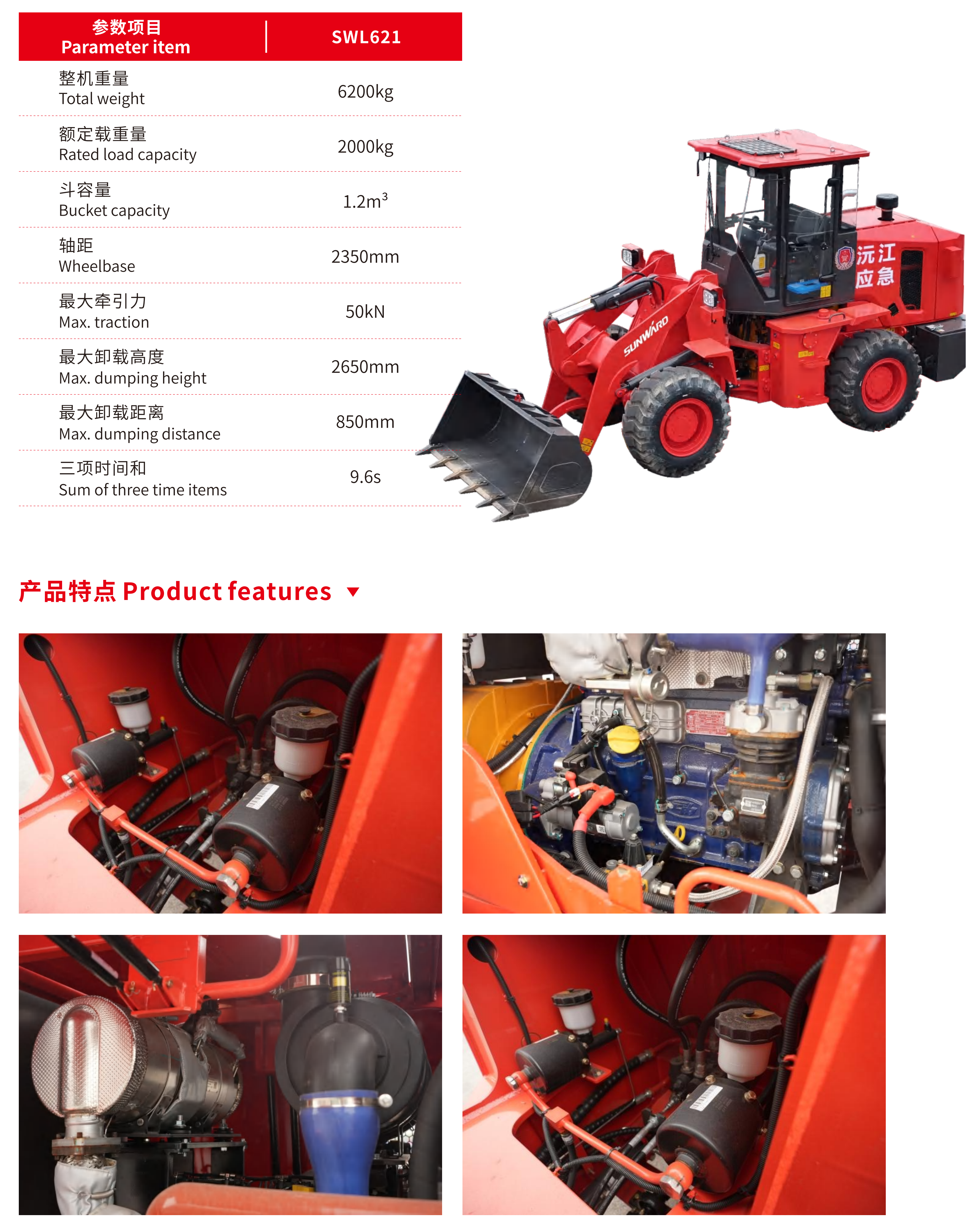 SWL621轮式装载机