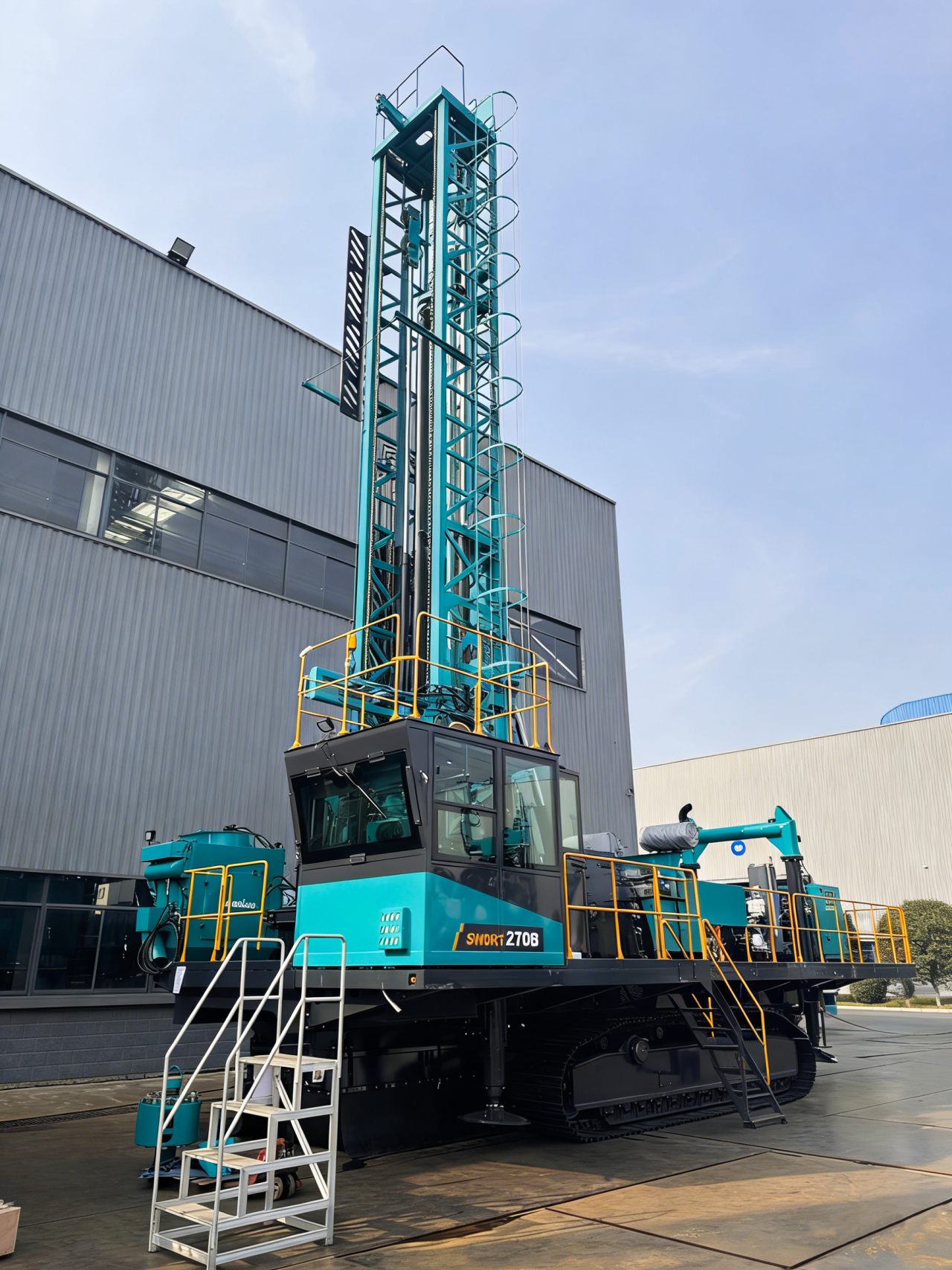 恒峰g22智能最大牙轮钻机进军南美高端矿山市场，，，，，彰显中国制造硬实力